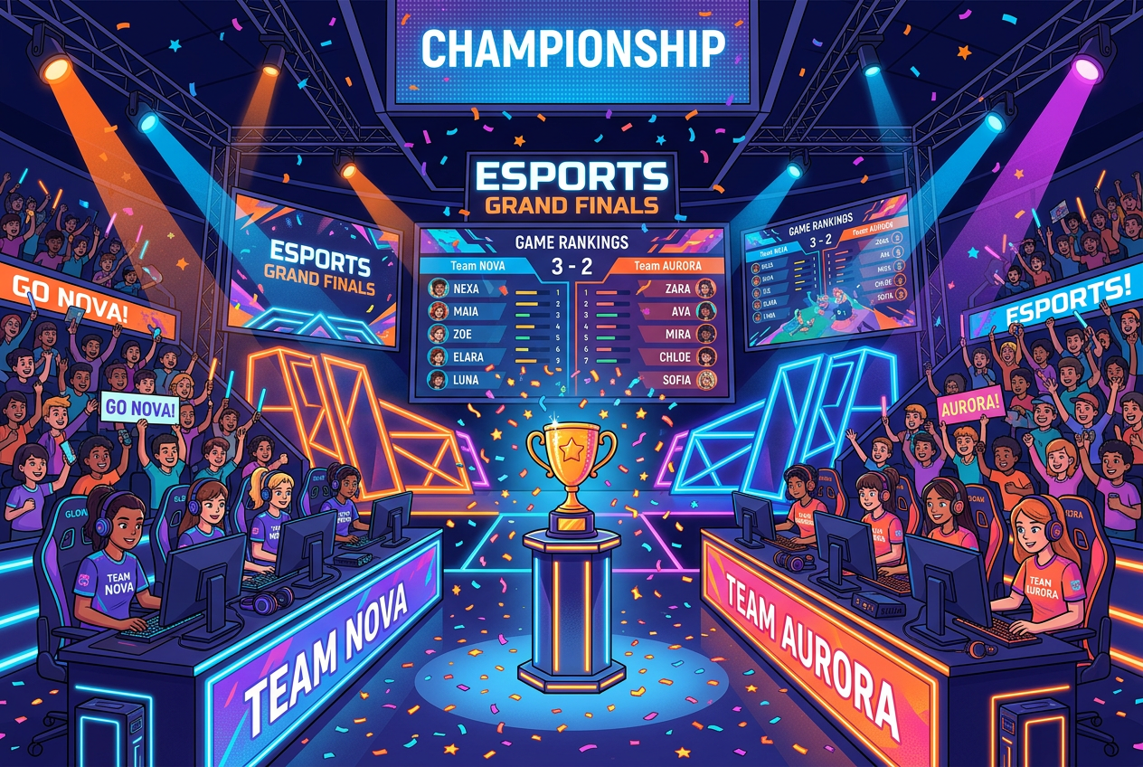 聚友互娱休闲竞技赛事场景